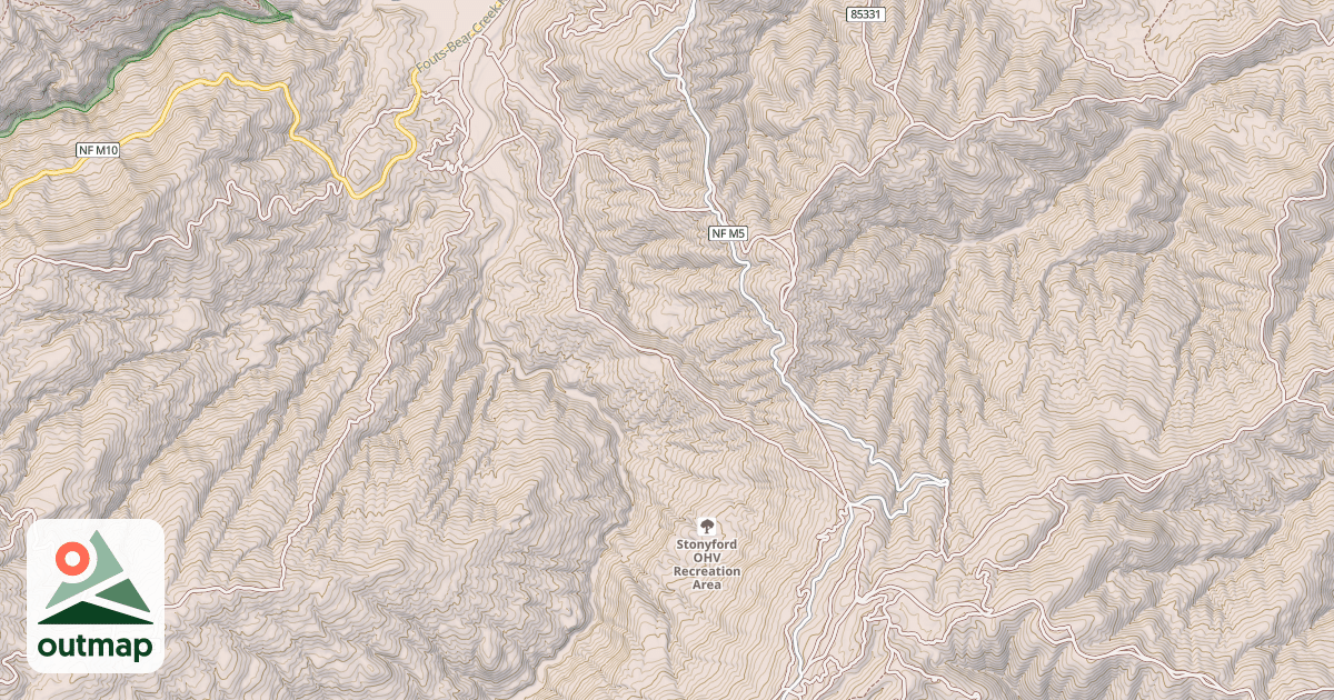 Map of FOUTS-TROUGH