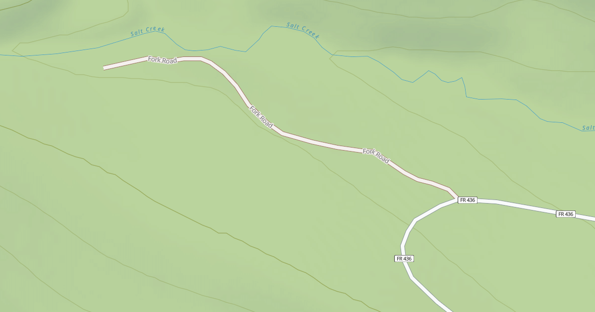 Map preview of FORK