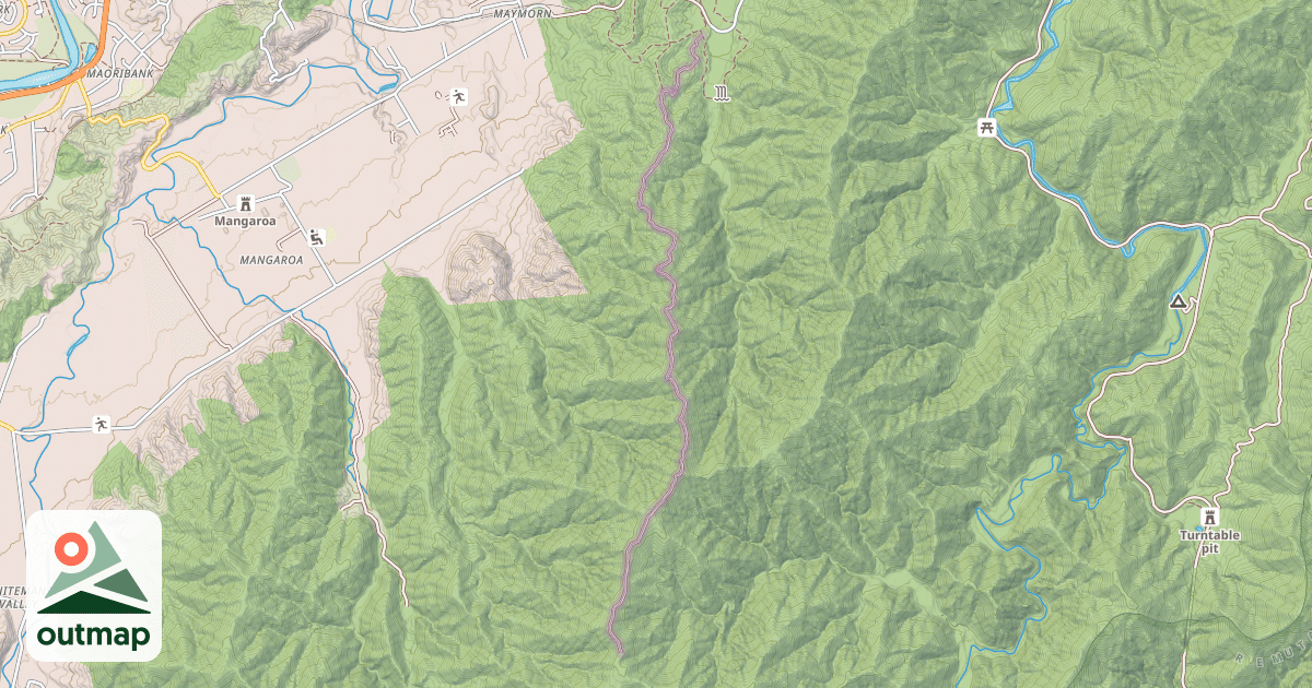 Map of Mount Climie Track