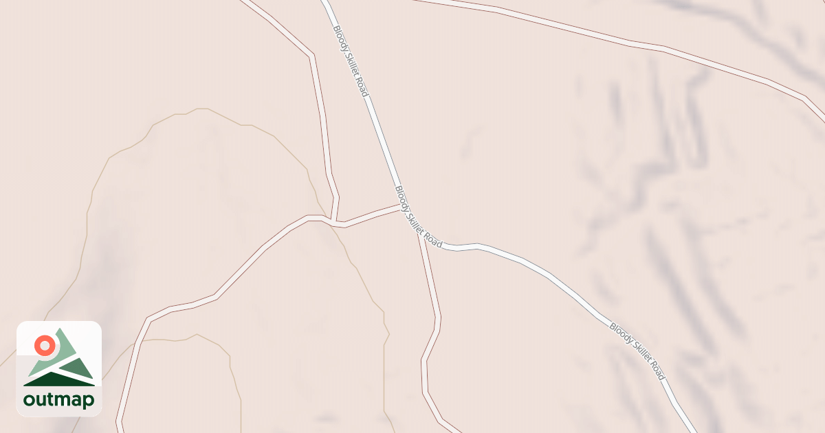 Map of Bloody Skillet ATV Trail