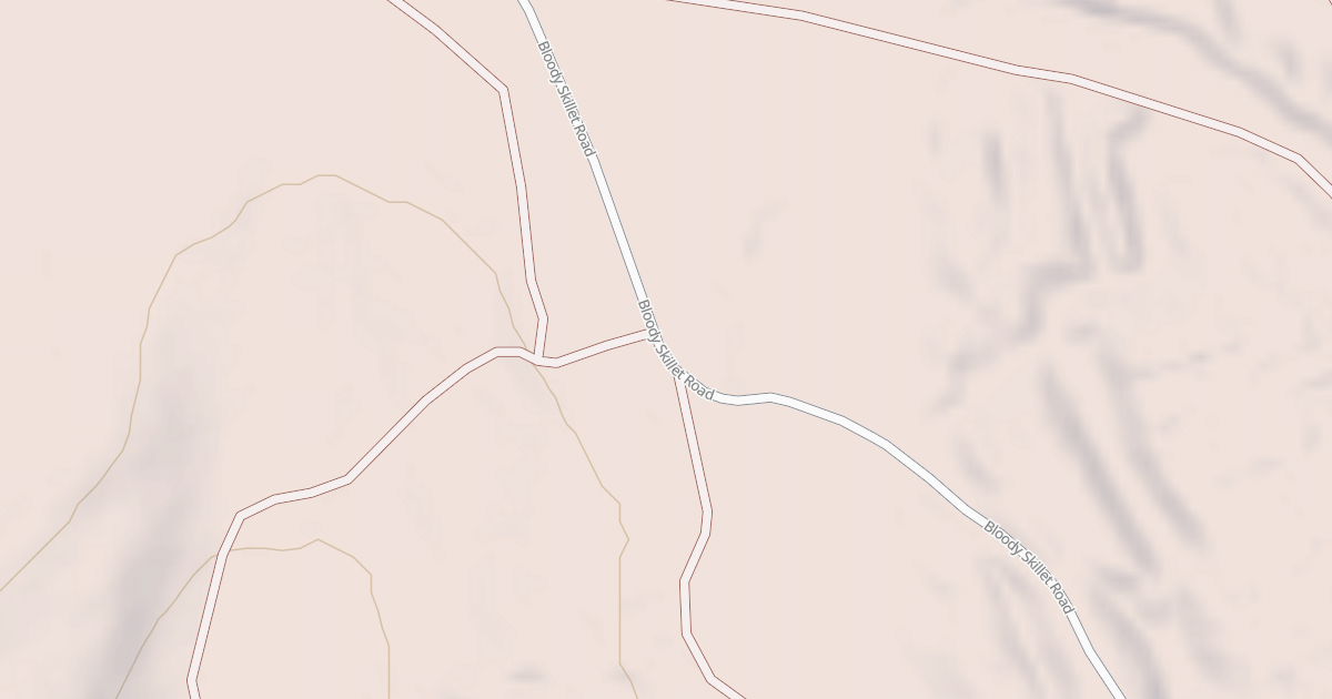 Map preview of Bloody Skillet ATV Trail