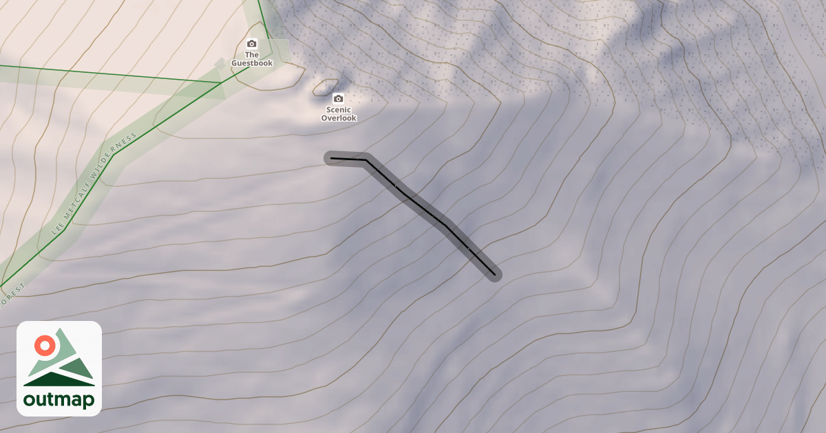 Map of Otter Slide