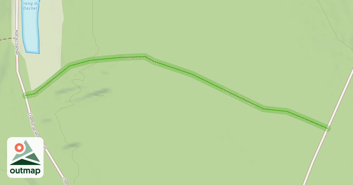 Map of Single du Dachet