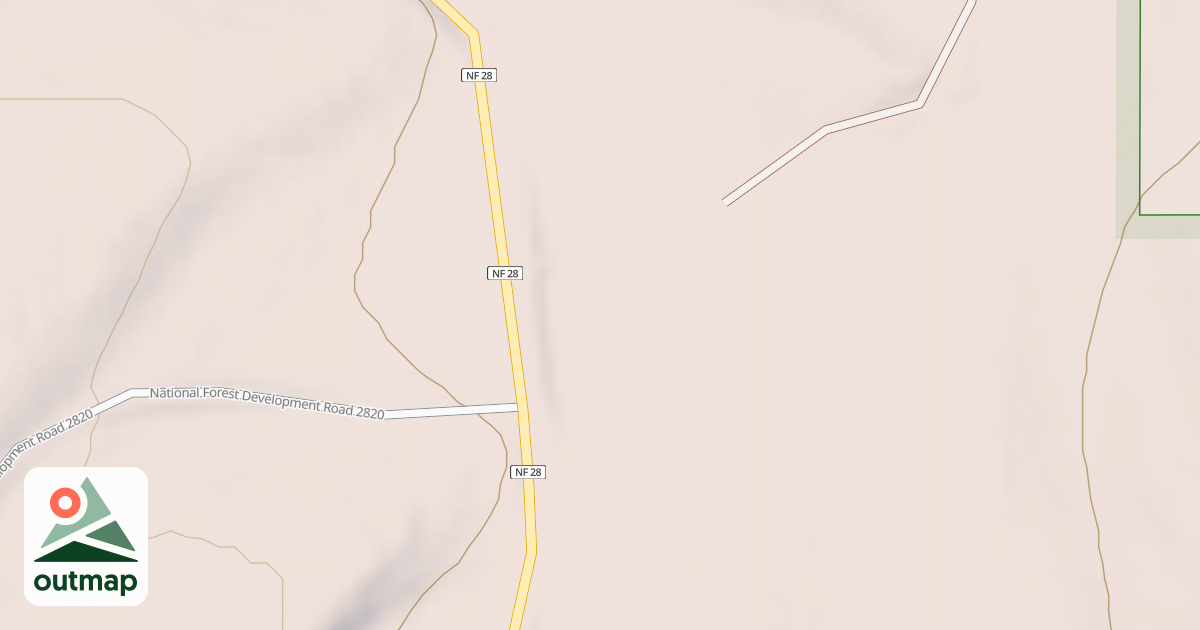 Map of USFS National Forest System Roads {15A9B6BA-B384-4A94-A4FB-9DFF00206F53}