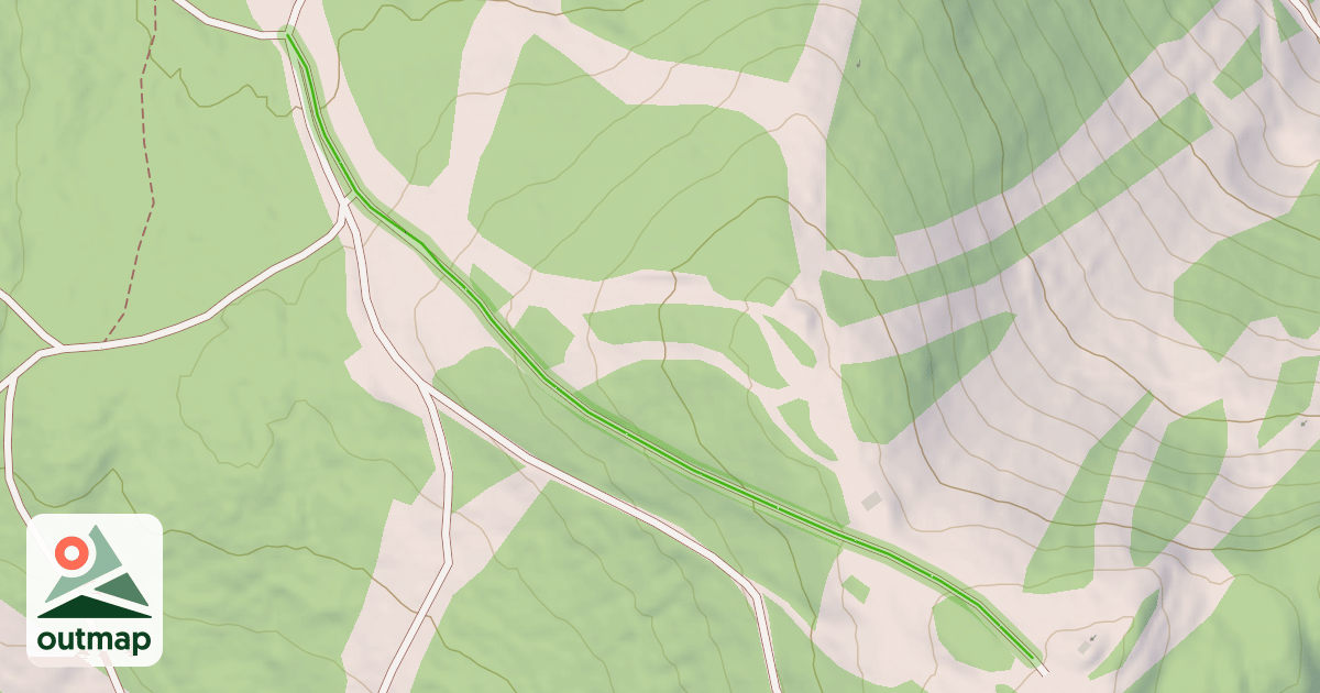Map of Milwaukee Ridge