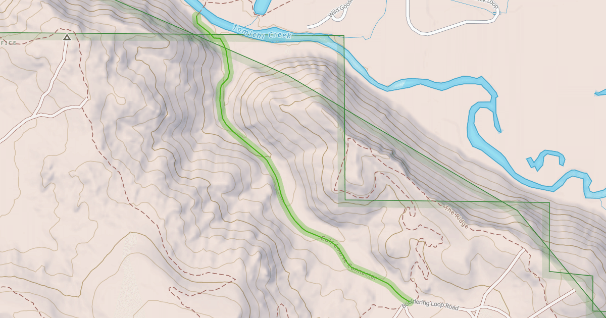 Map preview of Golf Course Connector