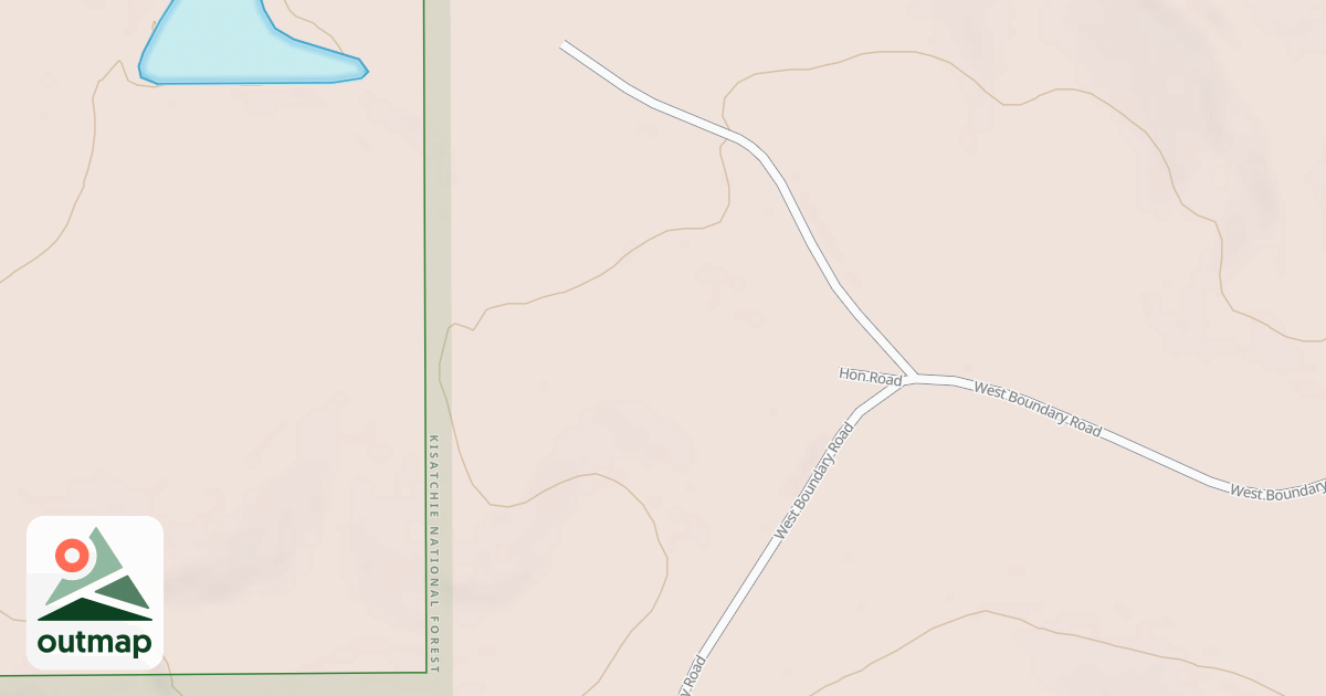 Map of USFS National Forest System Roads {C0BAE1D8-3AA9-4FB3-898A-02DBDF4CB4E7}