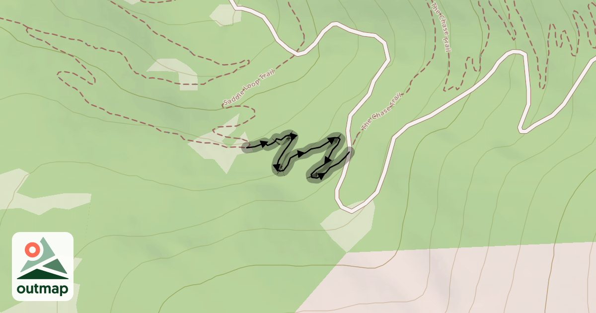 Map of The Chase Trail