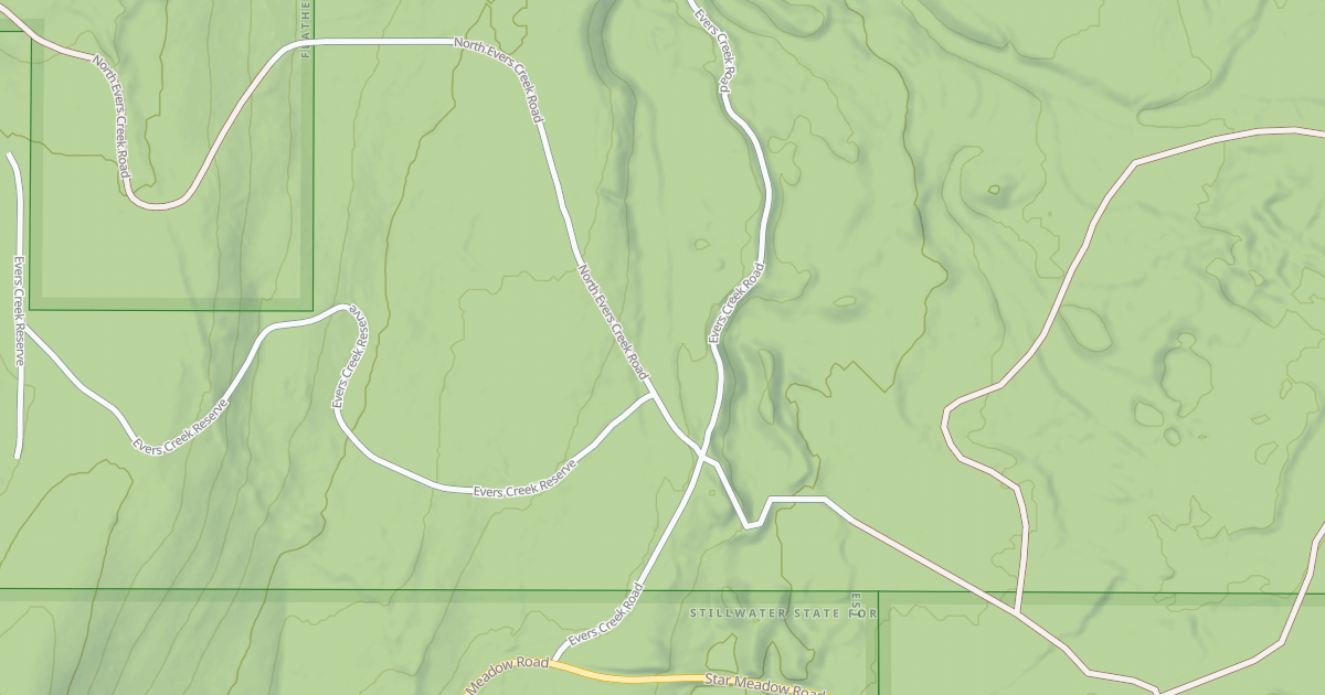 Map preview of EVERS CREEK CONNECTION