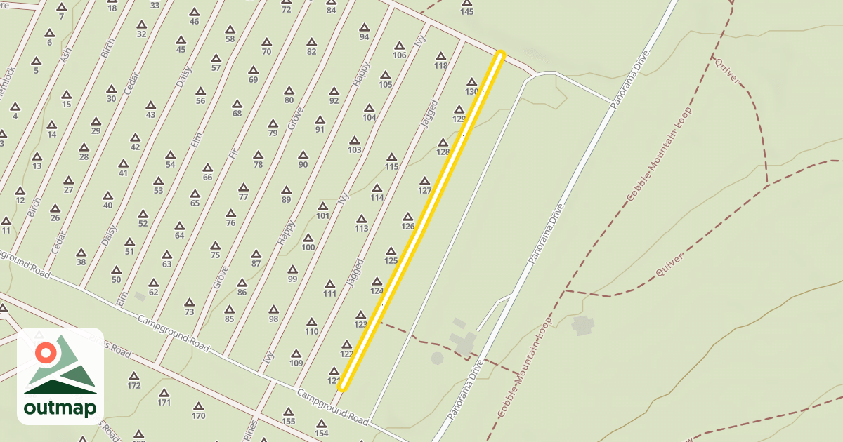 Map of Kinder