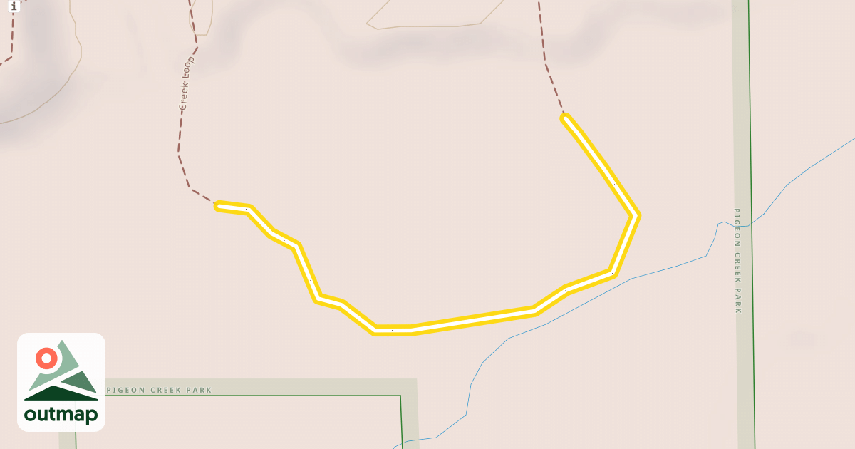Map of Creek Loop