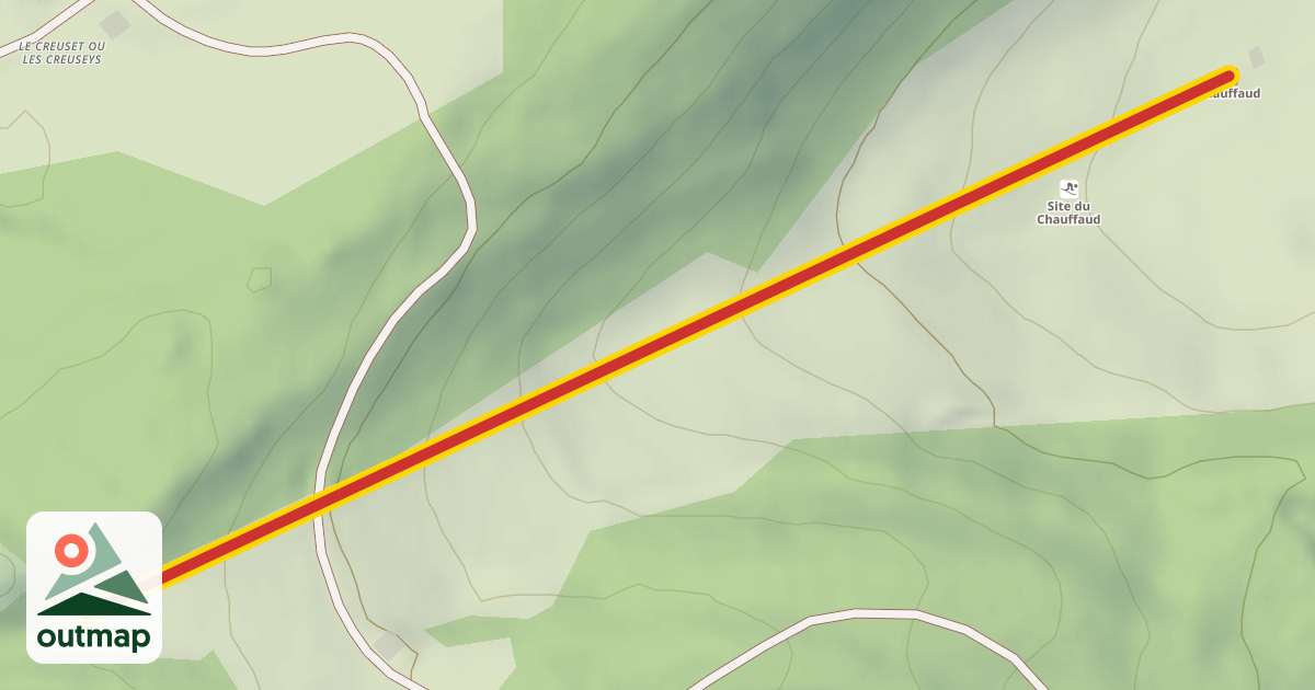 Map of Chauffaud