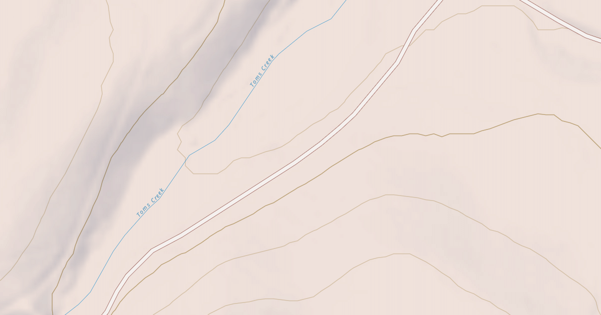 Map preview of FRANK CANYON SPUR