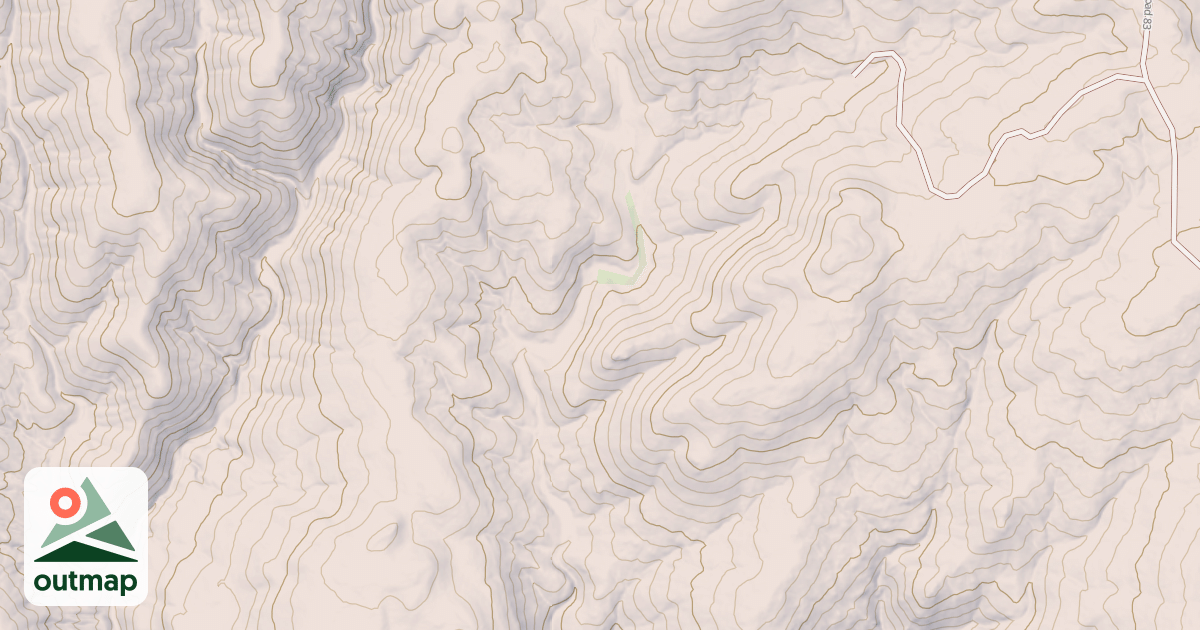Map of USFS Motor Vehicle Use Map Roads {17E15535-195C-4AB4-9EB9-4E15A2220C8D}