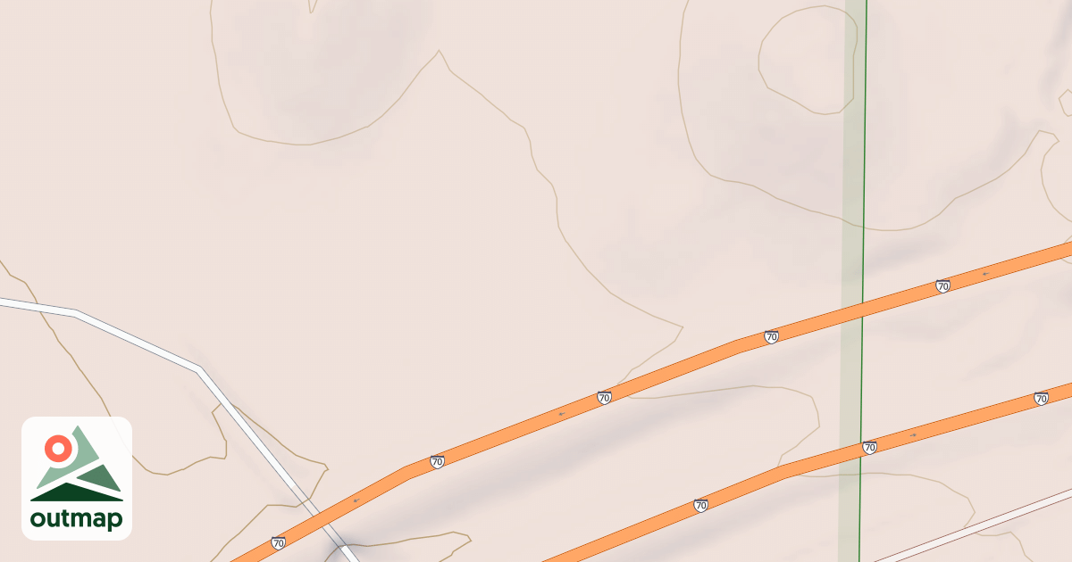 Map of 40888