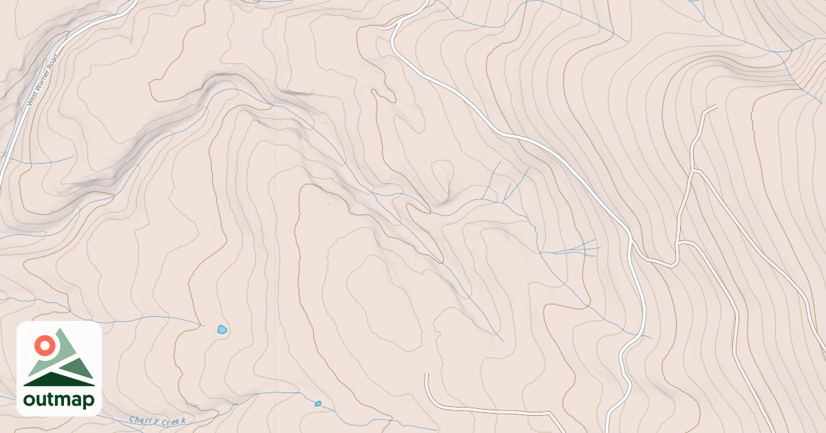 Map of CHERRY CREEK NORTH