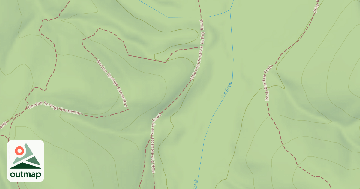 Map of Houston Valley Road