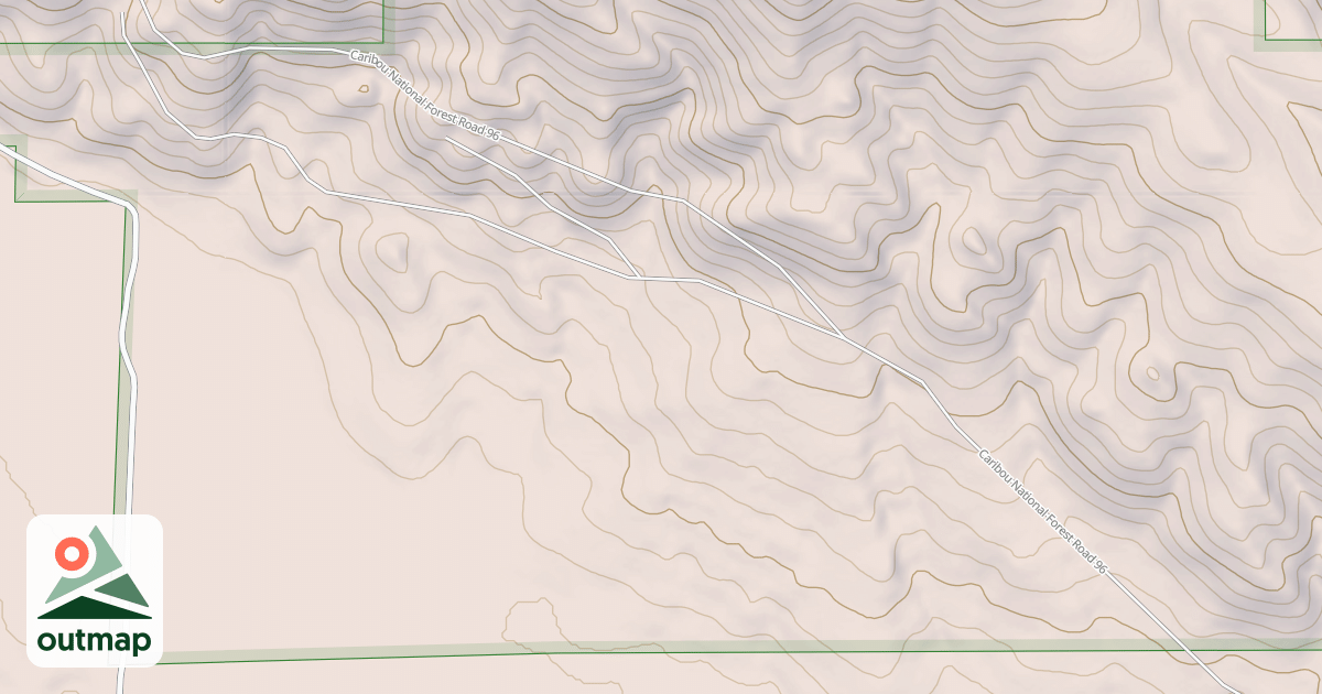 Map of ANGUS CREEK NORTH