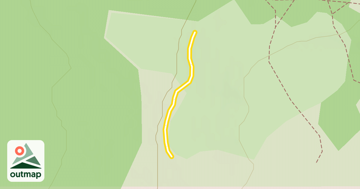 Map of Alpine Meadows Loop