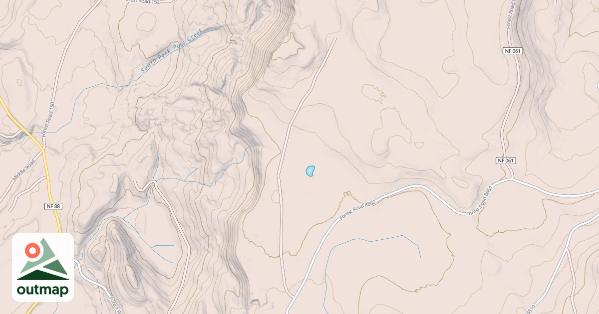 Map of DIKE TS, EXT WAMP TS