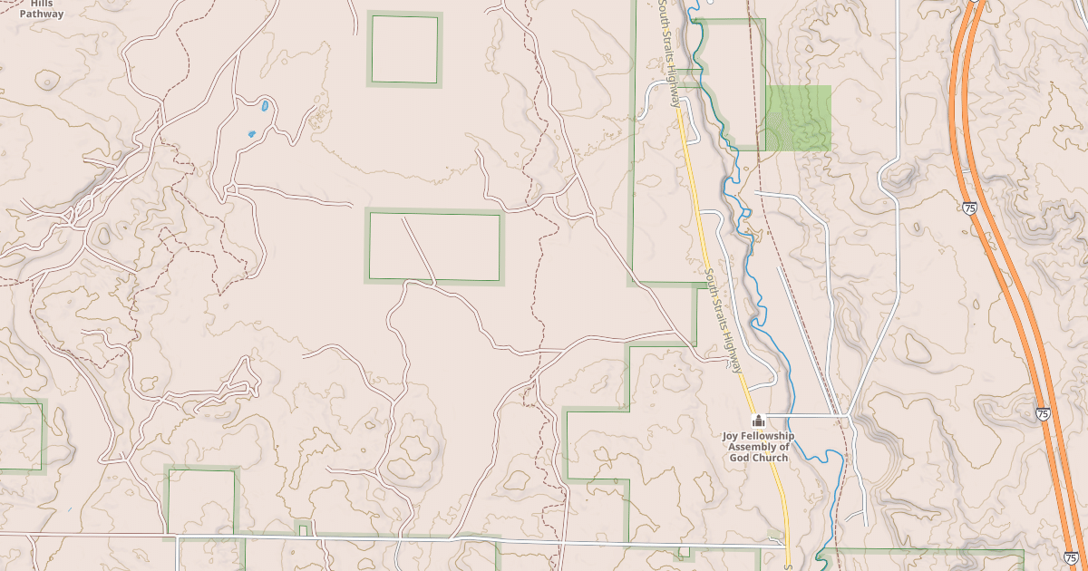 Map preview of Tomahawk Trail A Loop