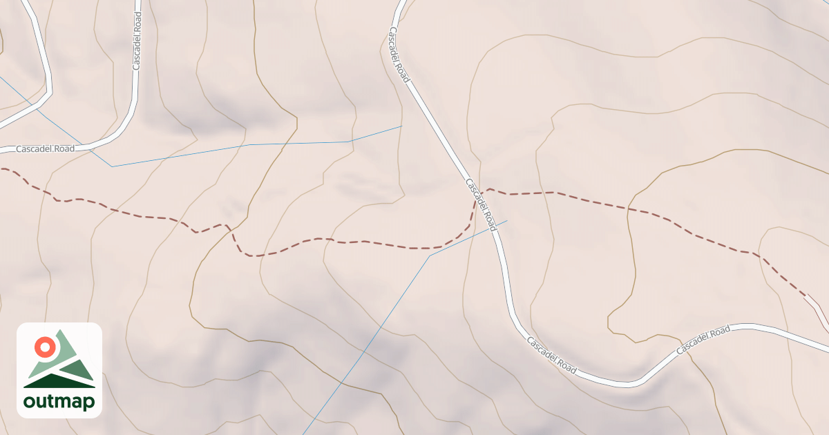 Map of CASCADEL ROAD T2