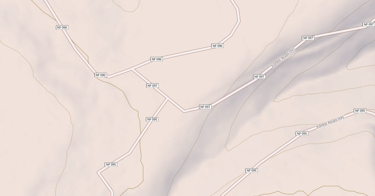 Map preview of USFS Motor Vehicle Use Map Roads {F5DFF766-53A3-4B2F-9BBF-2AF293765EDA}