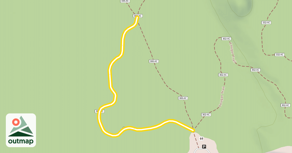 Map of Chipmunk Trail