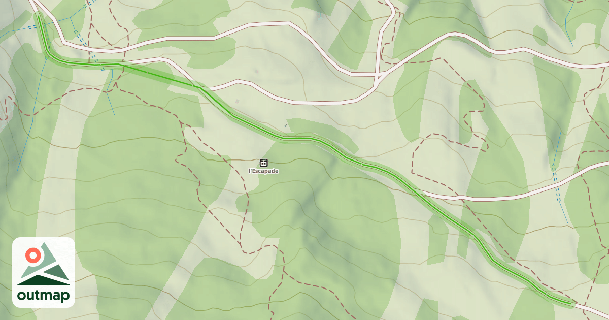 Map of Chemin des Bartavelles