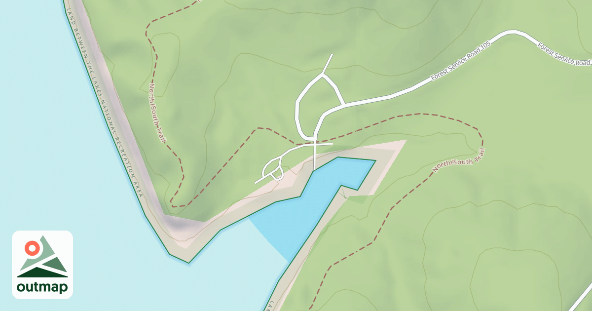 Map of T.L. S LO-ROS WOODED SITES