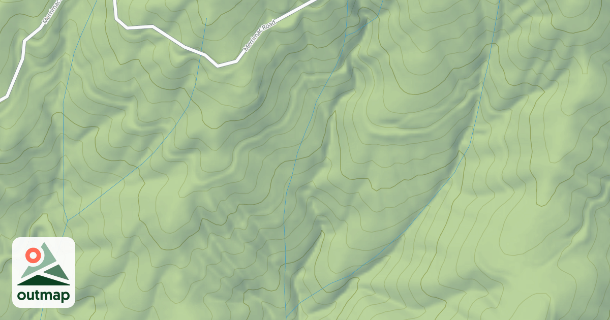 Map of COON CREEK