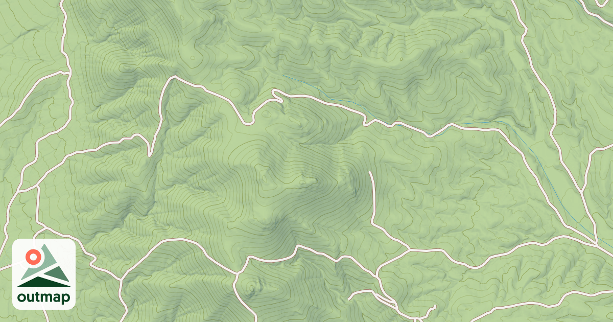 Map of PARADISE RIDGE