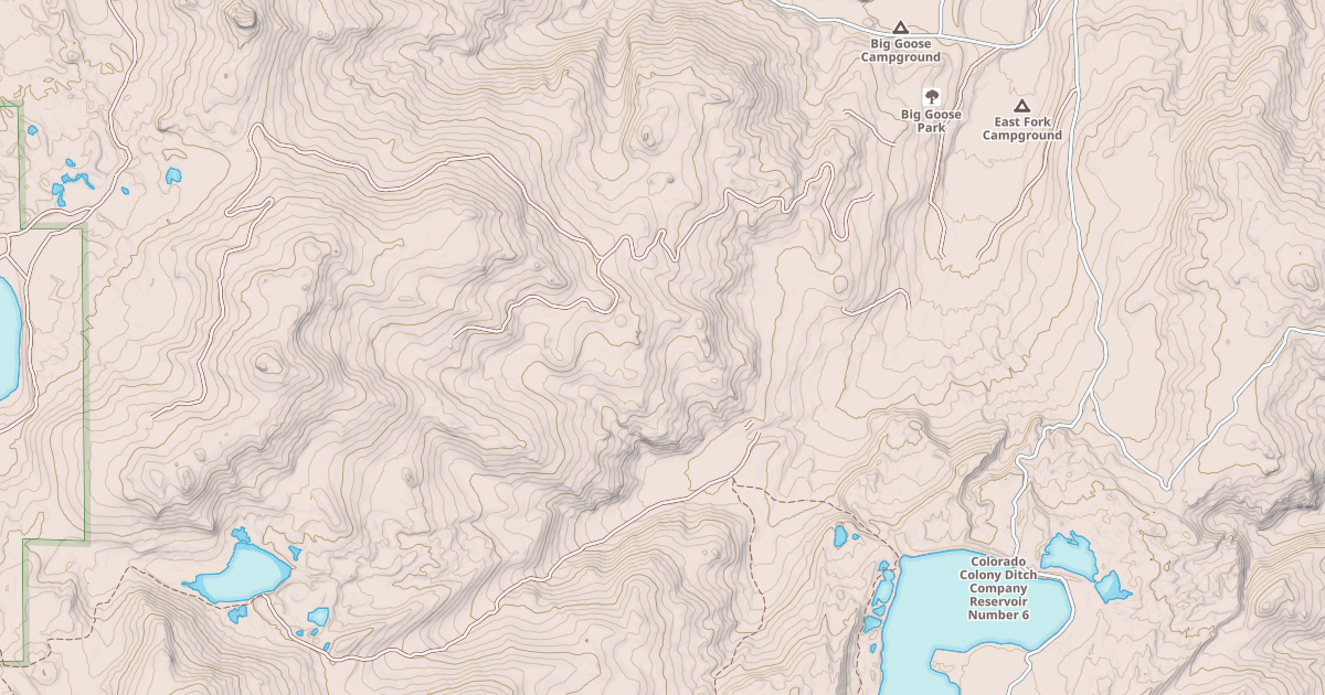 Map preview of WESTON RESERVOIR
