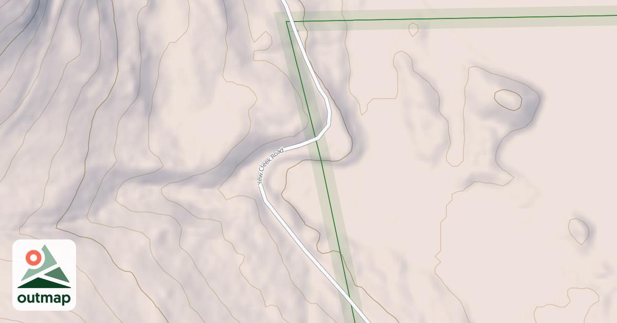 Map of YEW CREEK
