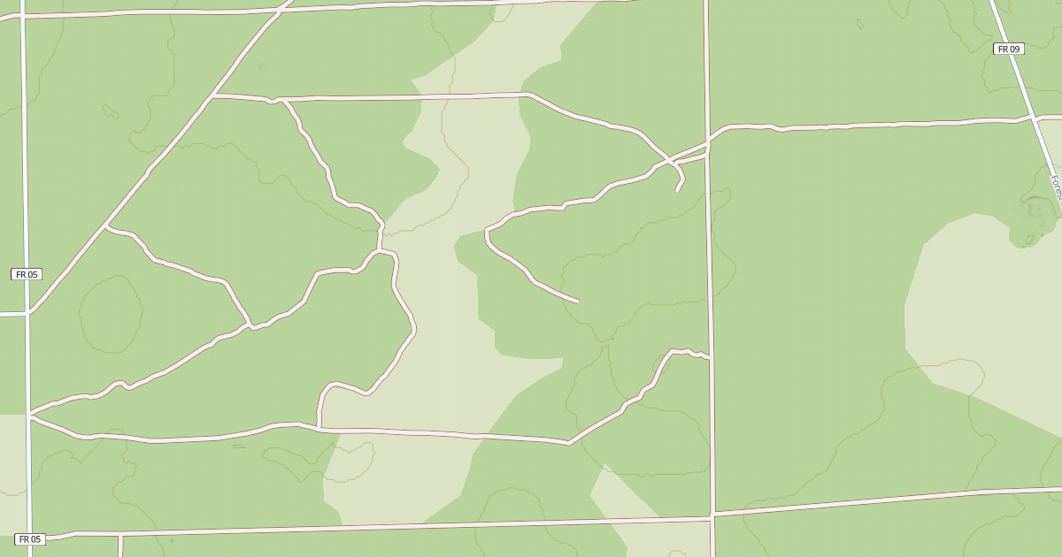 Map preview of USFS Motor Vehicle Use Map Roads {4F2E89E2-5668-4FE6-BA23-E6F9F2128E95}