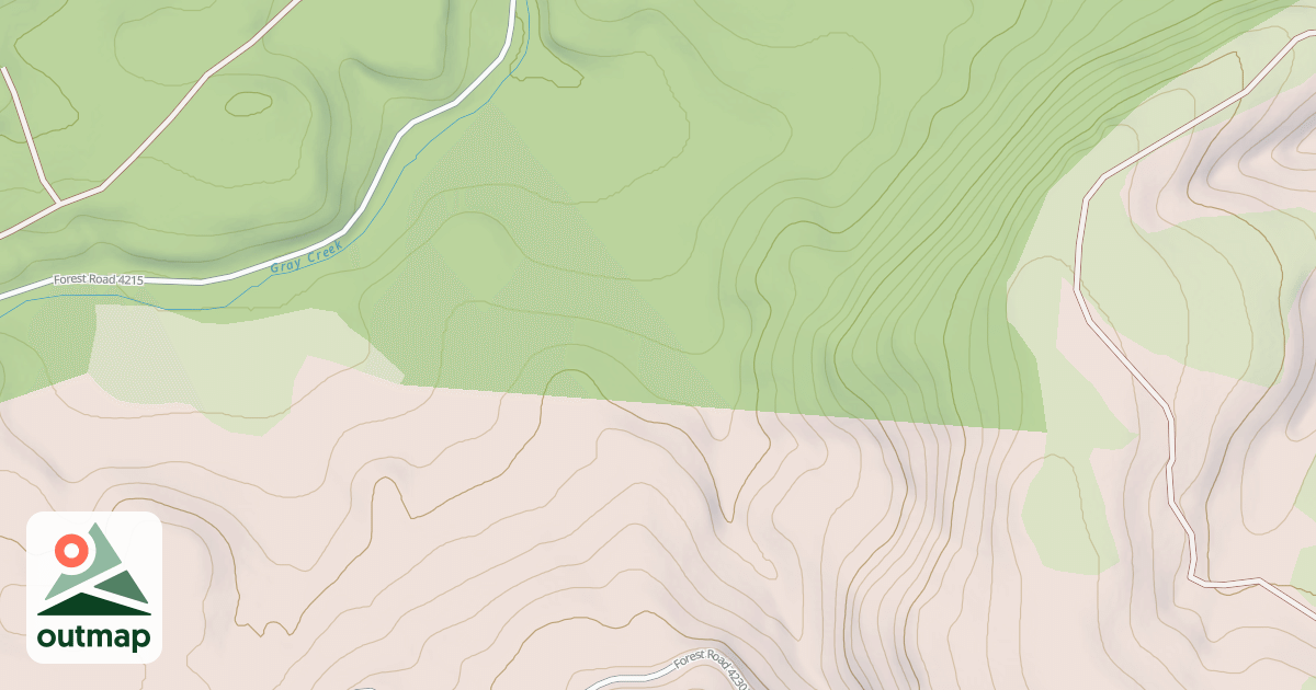 Map of USFS Motor Vehicle Use Map Roads {0192C699-DBDF-4CEB-AC28-BF3B2FDC8524}