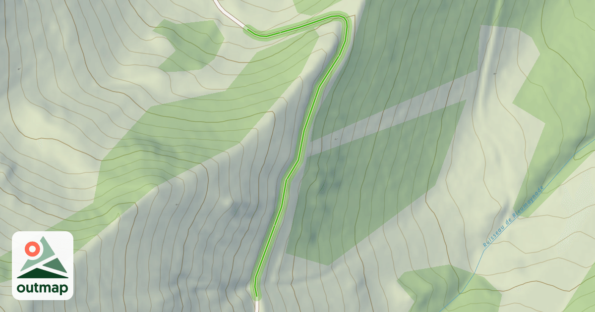Map of Traversée des Marmottes