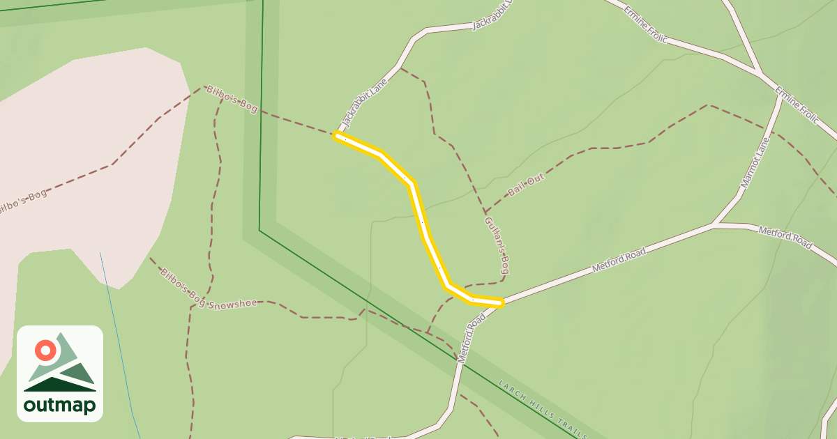 Map of Bilbo's Bog