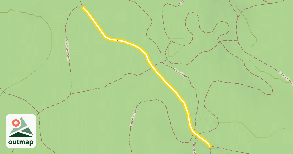 Map of Hillside Loop