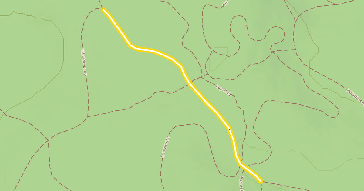 Map preview of Hillside Loop