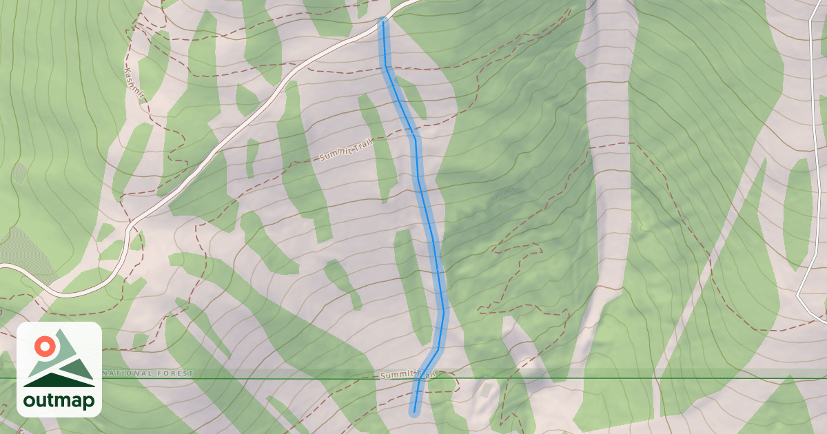 Map of Mully's Moguls