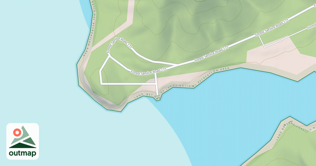 Map of R.H. BOAT RAMP ACCESS