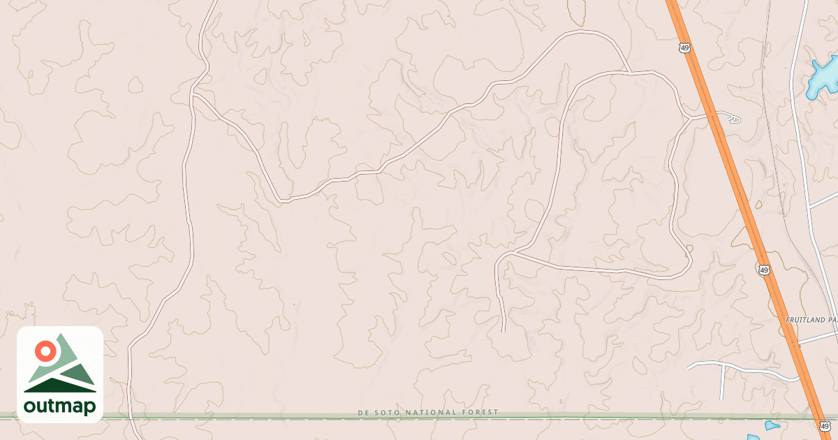 Map of USFS Motor Vehicle Use Map Roads {E0E0B788-EA58-4969-9EC1-2D39B729D6AB}