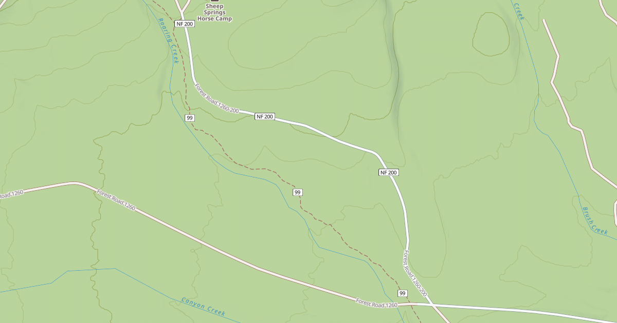 Map preview of SHEEP SPRING