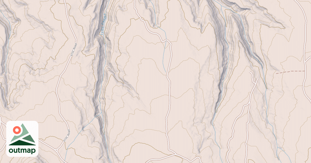 Map of BLM National GTLF Public Motorized Roads e6331603-1899-44e4-b97b-ed6bfb2a8678