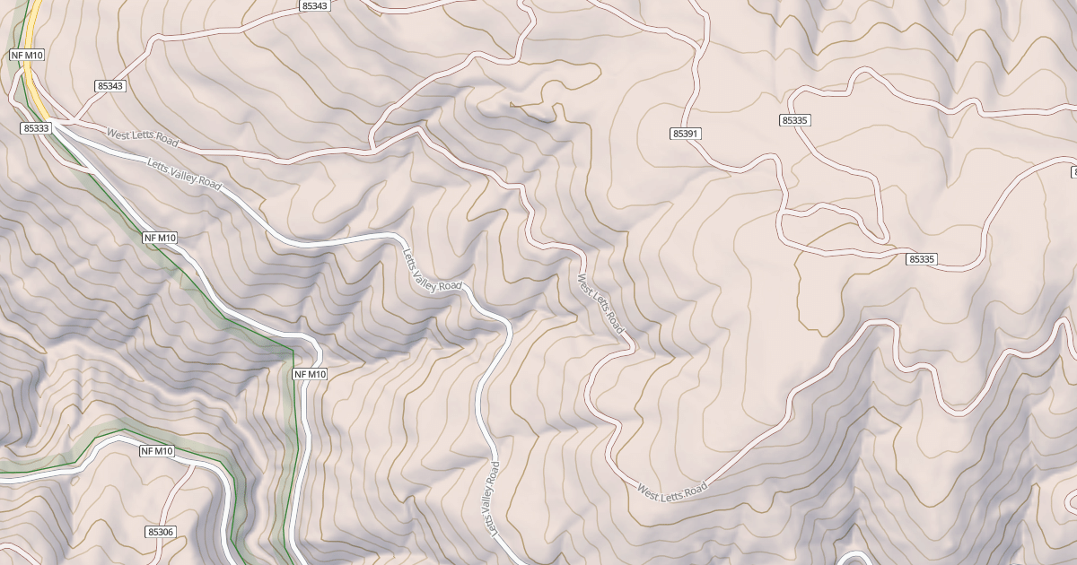 Map preview of WEST LETTS