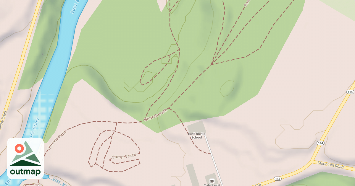 Map of Church Path