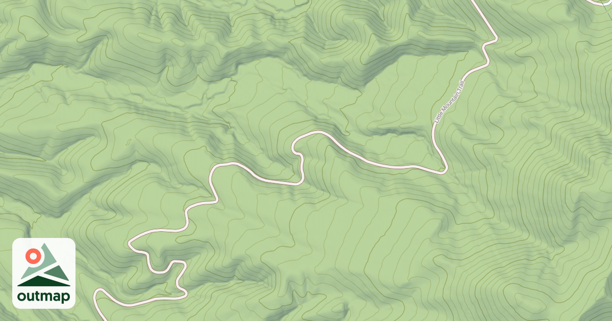 Map of LITTLE MTN