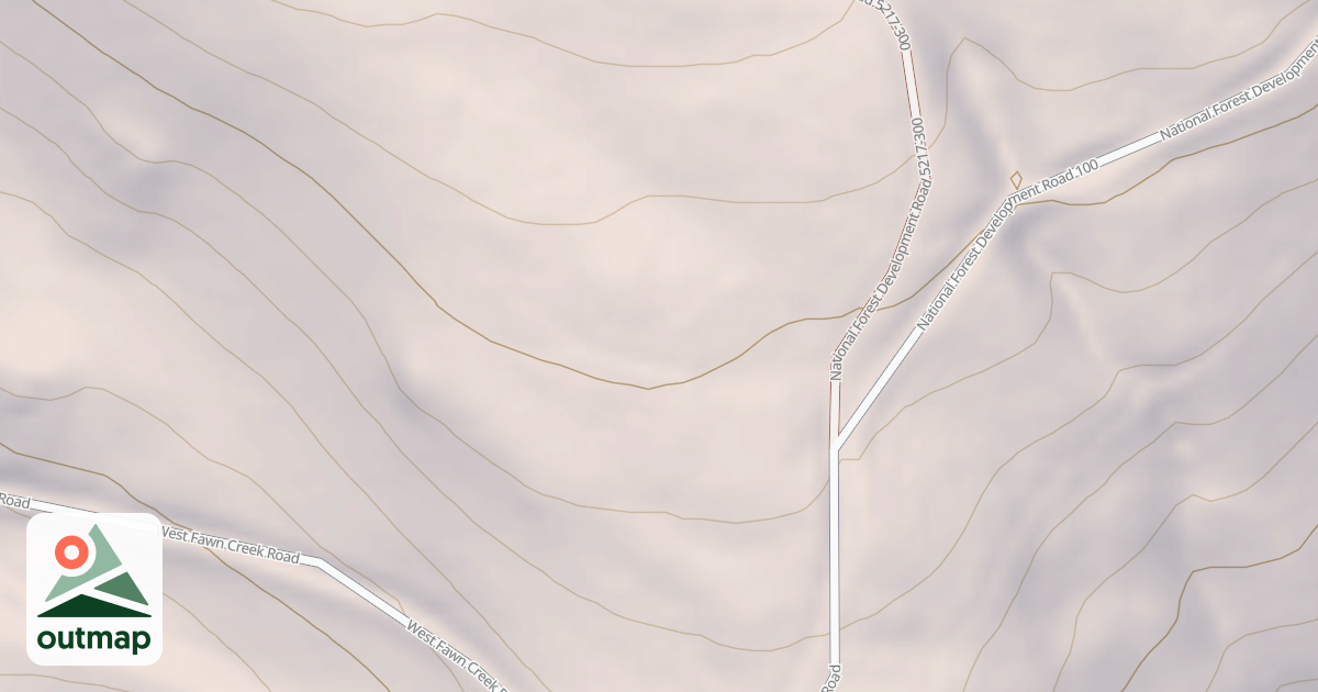 Map of FAWN HUT