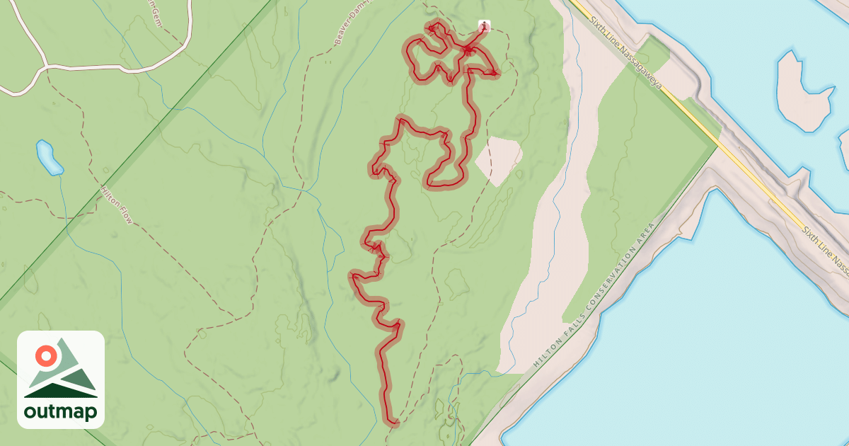 Map of Bent Rim 2